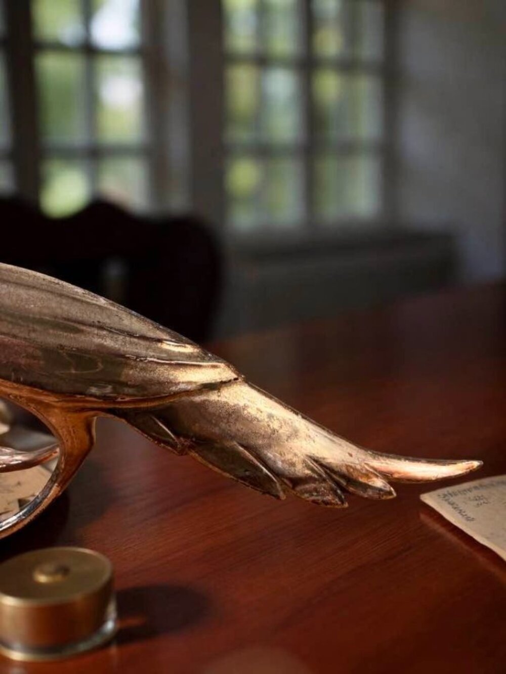Vintage WB Pheasant Bird Sculpture #2271 Weidlich Bros Silverplate Centerpiece - Picture 4 of 11